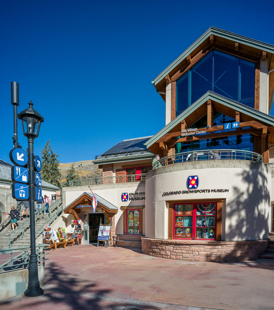 Colorado Snowsports Museum and Hall of Fame building from outside