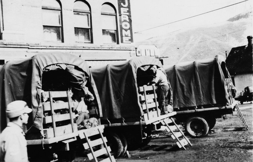 10th Mountain Division (a new alpine division of the U.S. Army) trains in Aspen