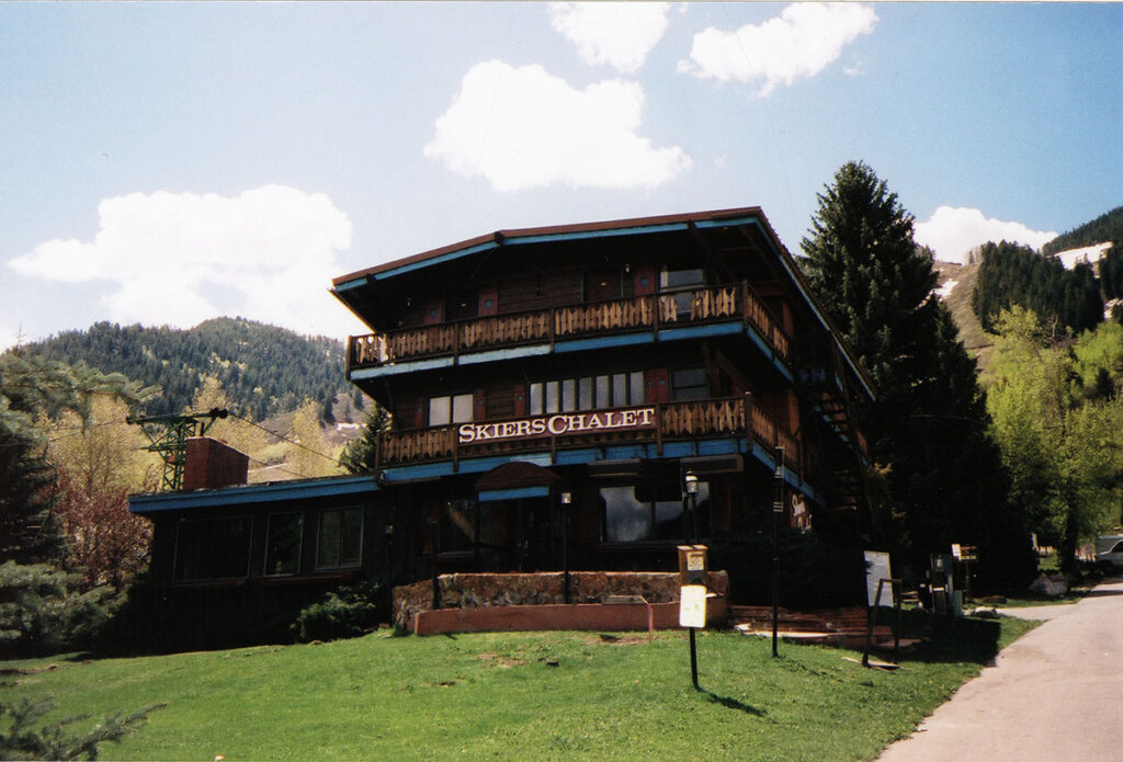Skiers Chalet lodge and restaurant close