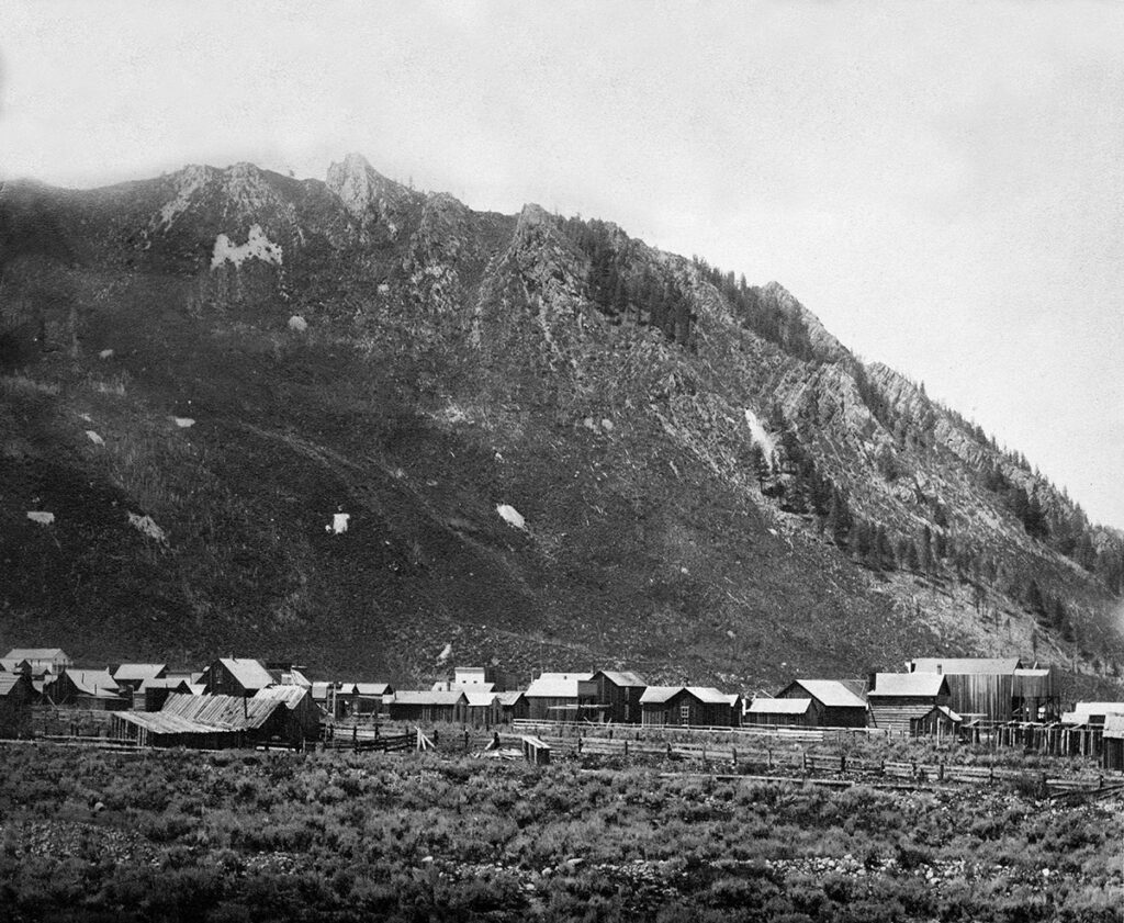 Silver is discovered in the area and mining operations begin across Aspen Mountain