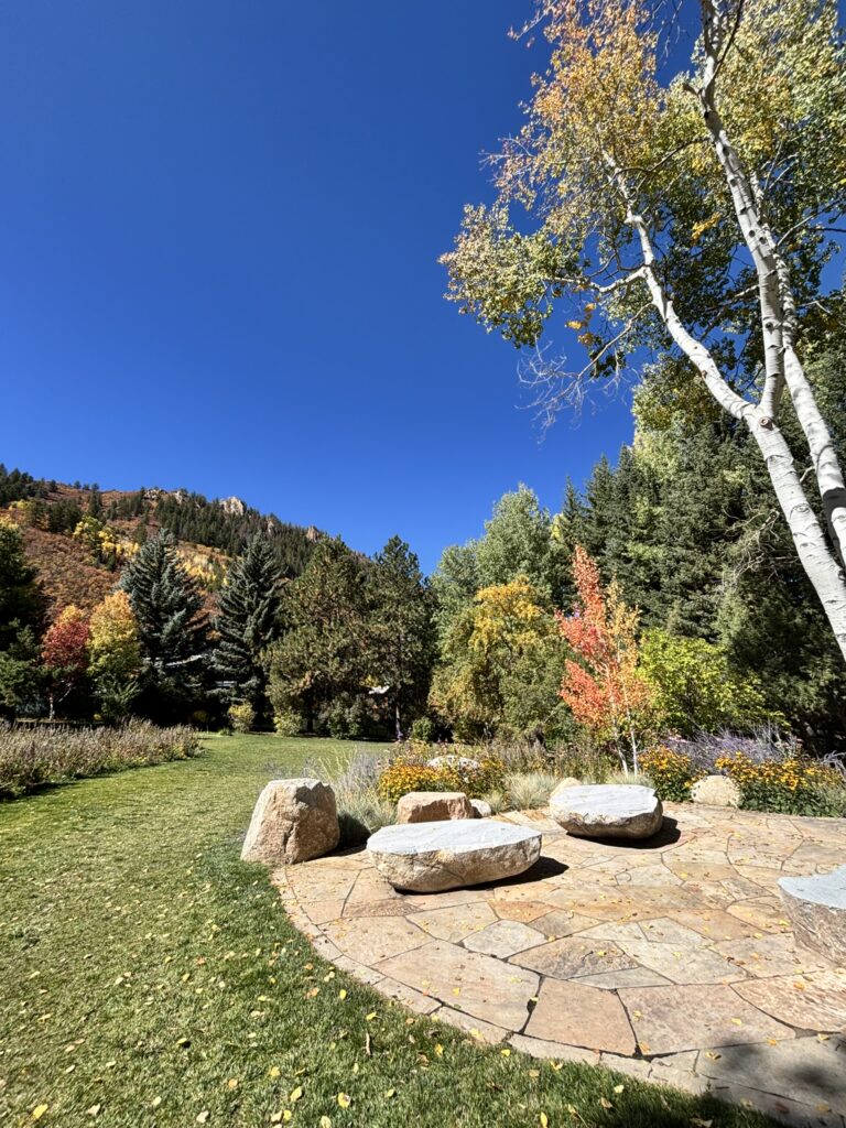 City of Aspen opens Dolinsek Gardens new park below Lift 1A and adjacent to the historic Lift 1 tram and bullwheel